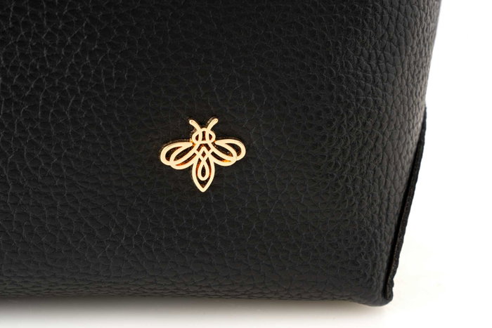 Lucky Bees Bolso Tote Negro Lucky Bees Bolso Tote Negro